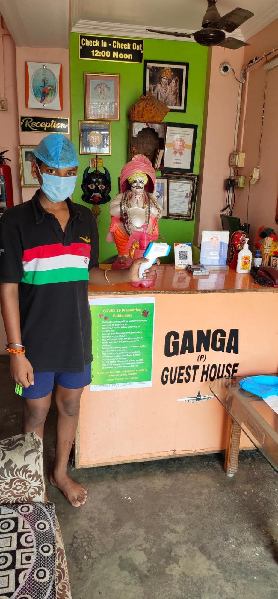 Ganga Paying Guest House Варанаси Номер фото
